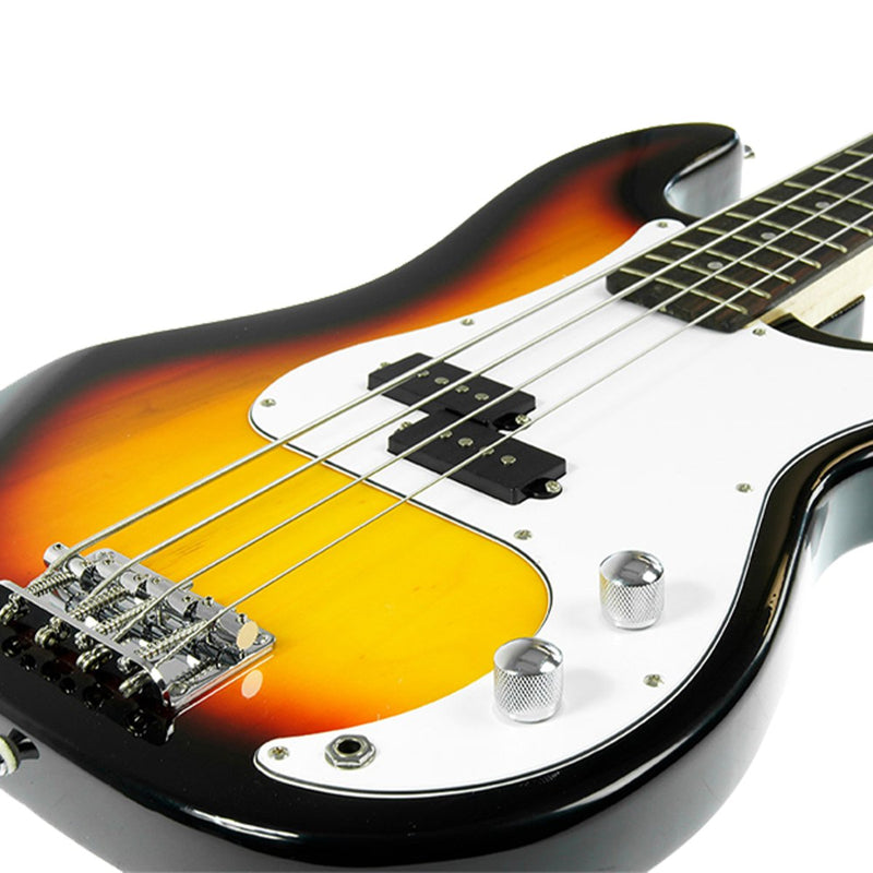 Karrera Electric Bass Guitar Pack - Sunburst