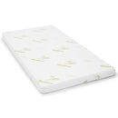 Laura Hill Cool Gel Memory Foam Mattress Topper Bamboo Fabric Cover Double