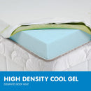 Laura Hill Cool Gel Memory Foam Mattress Topper - King