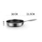 Stainless Steel Frying Pan Non-Stick Cooking Frypan Cookware 30cm Honeycomb Single Sided