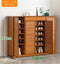 Multi Tier Bamboo Large Capacity Storage Hallway Shelf Shoe Rack Cabinet