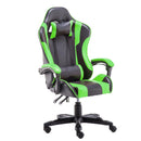 Gaming Chair Office Computer Seating Racing PU Executive Racer Recliner Large Green