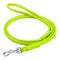 Waudog Leather Round Clip Leash W6MM - L183CM GREEN