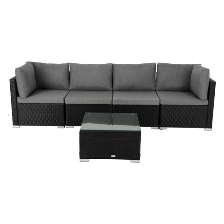 Outdoor Modular Lounge Sofa Bondi – Black