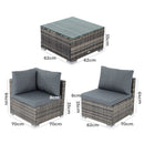 Outdoor Modular Lounge Sofa Bondi &