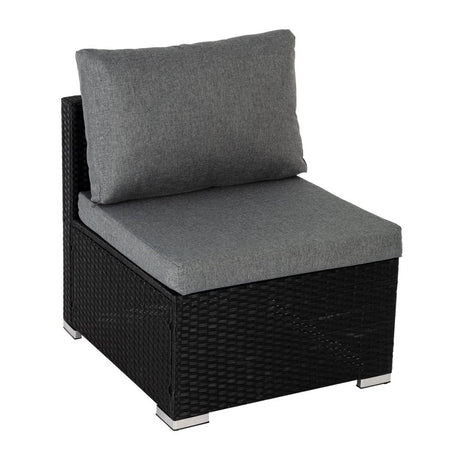 Outdoor Modular Lounge Sofa Bondi – Black