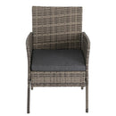 4 Seater Wicker Outdoor Lounge Set &