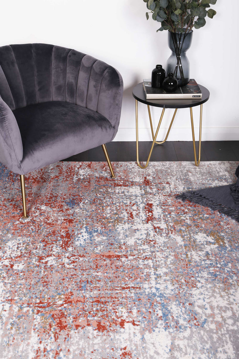 Amelia Multi Colour Modern Rug 80x300 cm