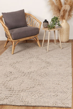 Leilani Boho Chic Ash Rug 160x230cm