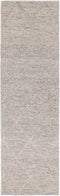 Leilani Diamond Braided Ash Rug 80x300cm