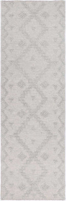 Leilani Boho Chic Grey Rug 80x300cm