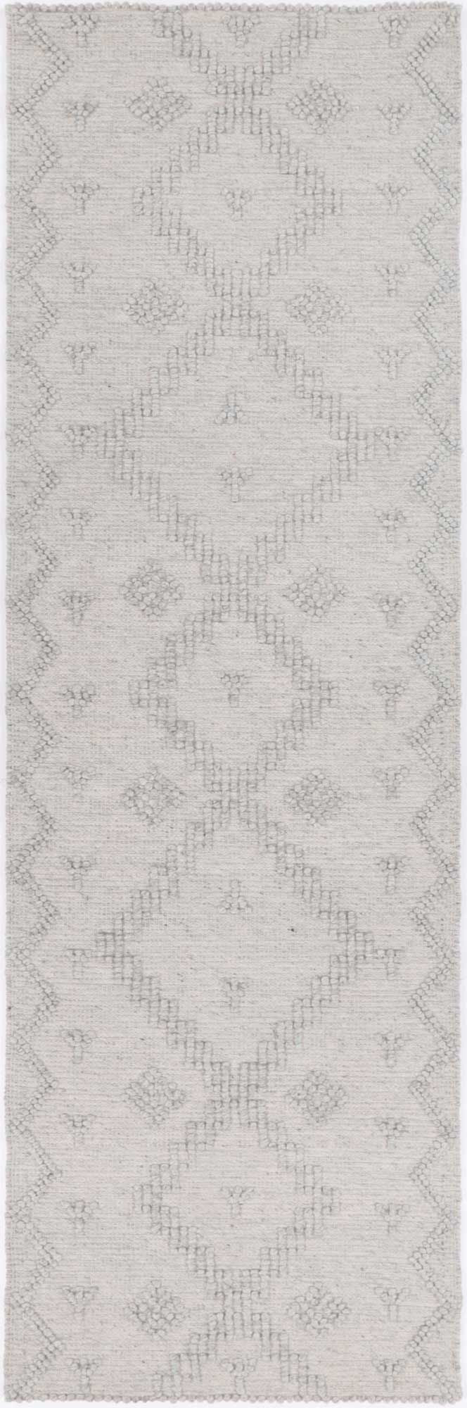 Leilani Boho Chic Grey Rug 80x300cm