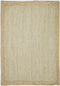 Hampton Light Pink Boarder Jute Rug 150x220cm