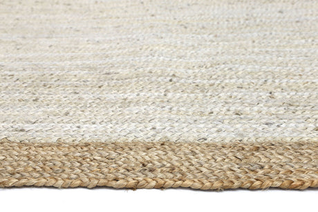 Hampton Light Pink Centre Jute Rug 150x220cm