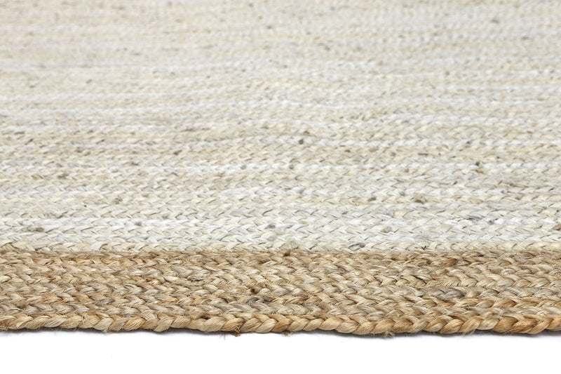 Hampton Light Pink Centre Jute Rug 190x280cm