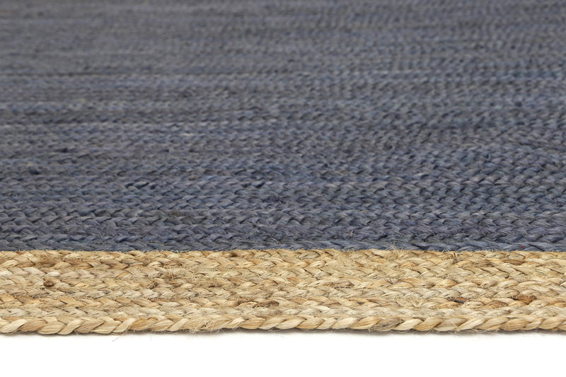 Hampton Grey Centre Jute Rug 230x320cm