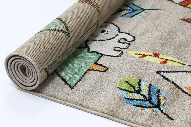 Nova Kids Beige Adventure Rug 160x230 cm