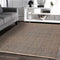 Illusion Grey Natural Cotton Rug 160x230