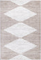 Windjana Abstract Diamond Latte Rug 160x230cm