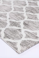 Windjana Lattice Silver Rug 160x230cm