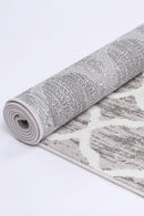 Windjana Lattice Silver Rug 160x230cm