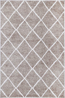 Windjana Diamond Mocha Rug 200x290cm