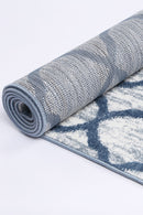 Windjana Lattice Blue Rug 200x290cm