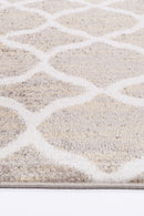 Windjana Lattice Latte Rug 200x290cm