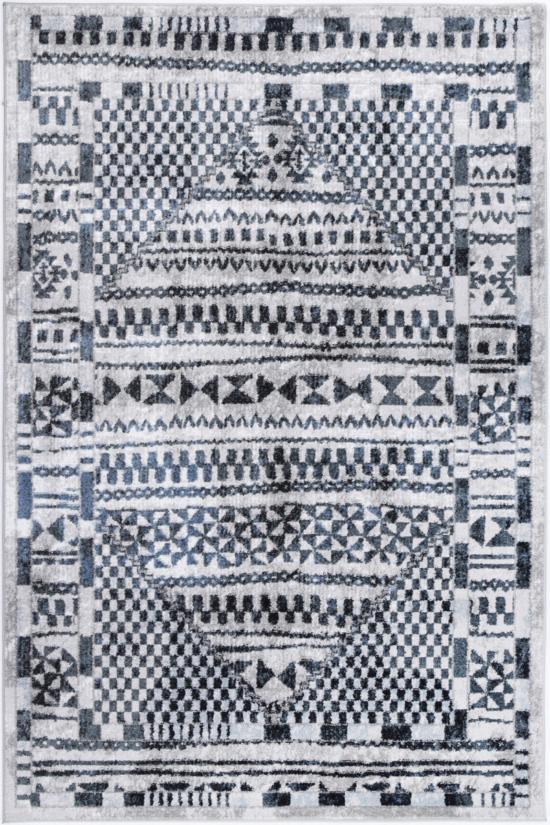 Windjana Tribal Blue Rug 200x290cm