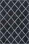 Windjana Diamond Charcoal Rug 240x330cm