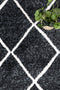 Windjana Diamond Charcoal Rug 240x330cm