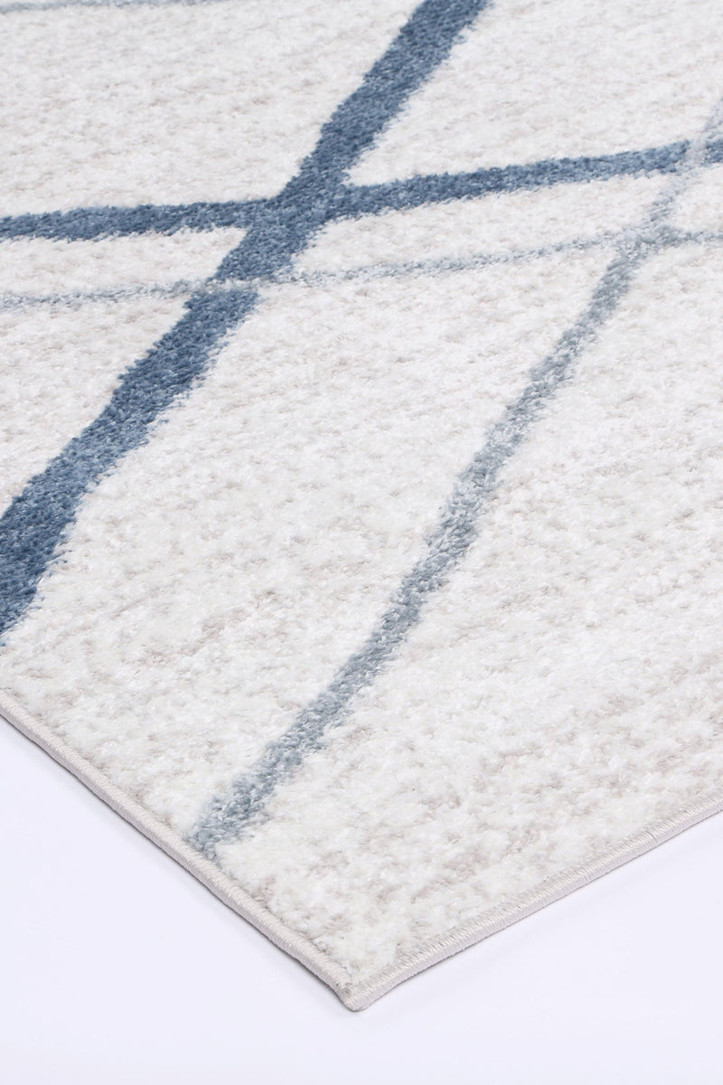 Windjana Abstract Stripe Light Blue Rug 240x330cm