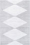 Windjana Abstract Diamond Silver Rug 240x330cm