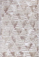 Windjana Transitional Geometric Latte Rug 240x330cm