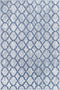 Windjana Lattice Blue Rug 240x330cm