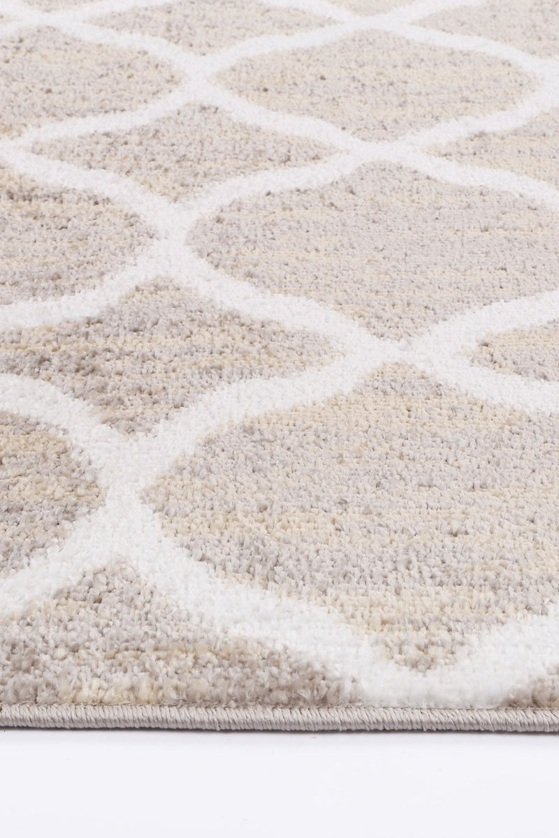 Windjana Lattice Latte Rug 240x330cm