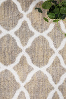 Windjana Lattice Latte Rug 240x330cm