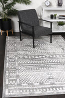 Windjana Tribal Grey Rug 240x330cm