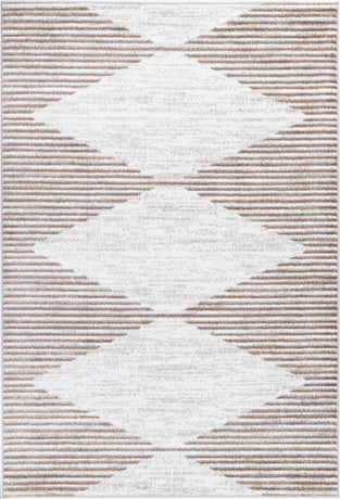 Windjana Abstract Diamond Latte Rug 280x380cm