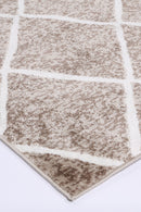 Windjana Diamond Mocha Rug 80x150cm