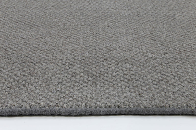 Kanarra Charcoal Grey Wool Rug 240x330 cm