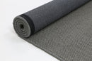 Kanarra Charcoal Grey Wool Rug 240x330 cm