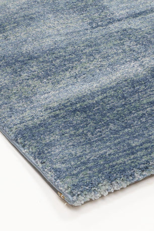 Zarin Solid Blue Modern Rug 120x170 cm