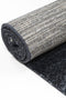 Zarin Solid Anthracite Modern Rug 200x290 cm