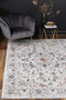 Isaiah Multi Grey Floral Traditional Rug 120x170cm