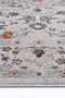 Isaiah Multi Grey Floral Traditional Rug 120x170cm