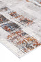 Isaiah Grey Rust Abstract Rug 120x170cm