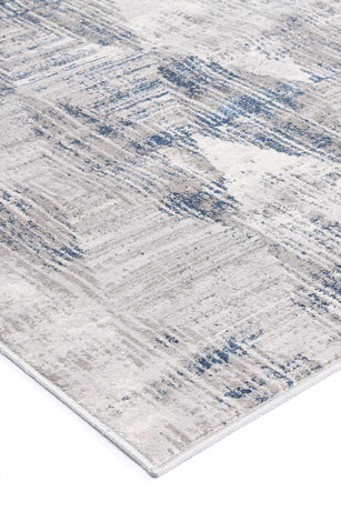 Isaiah Grey Blue Diamond Rug 120x170cm