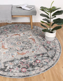 Alexander Transitional Grey Rug 160x160cm