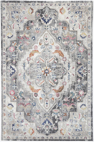 Alexander Transitional Grey Rug 160x160cm